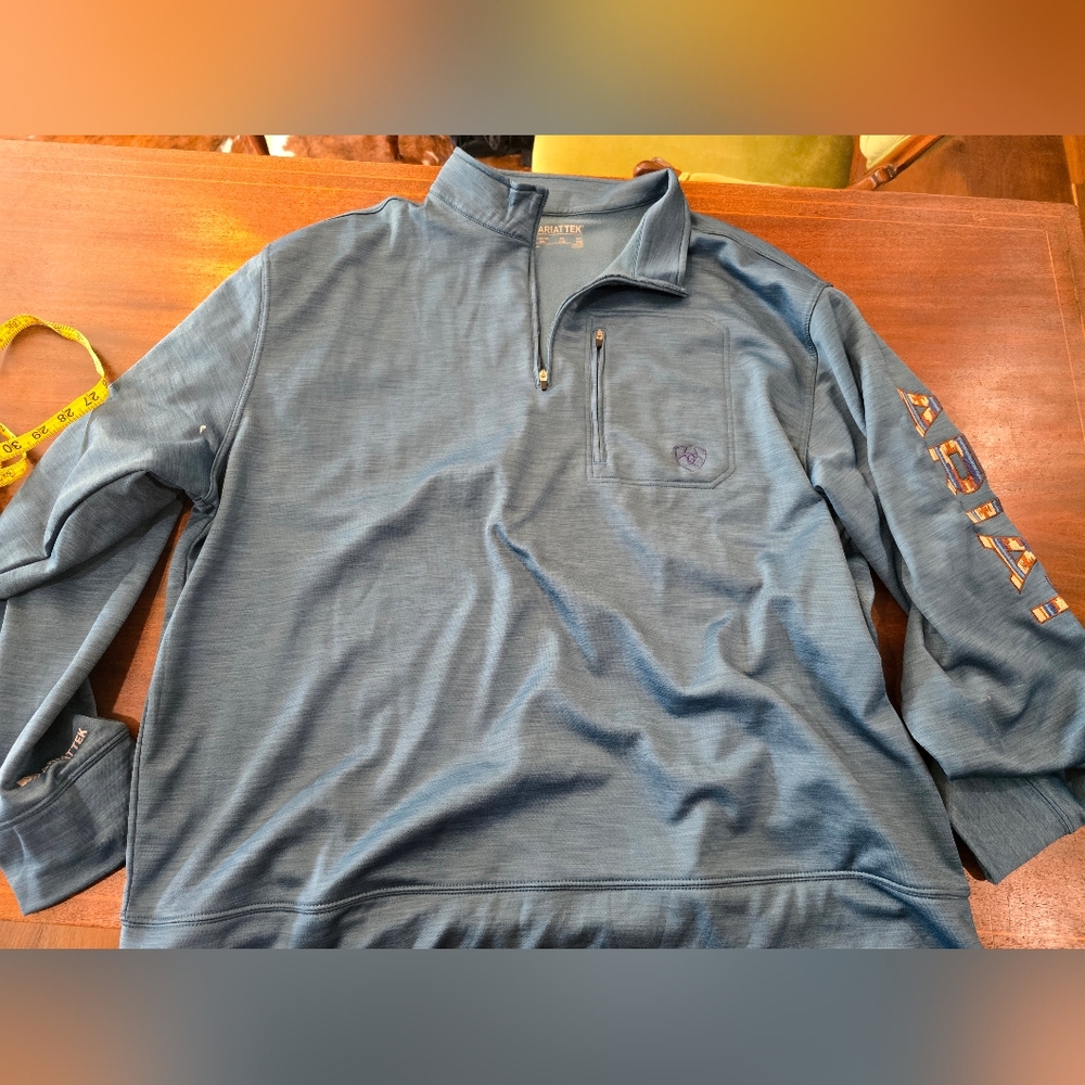 Men's XXL Ariat Tek quarter zip pullover